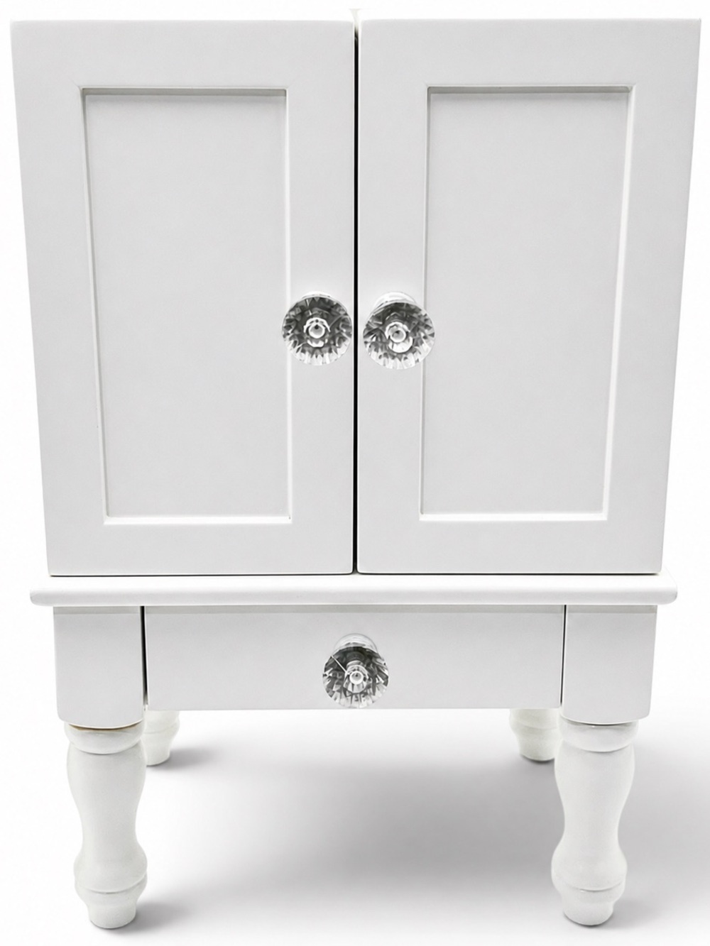 Pottery Barn Kids Abigail Armoire Jewelry Box White Y2K Vanity Organizer PBK